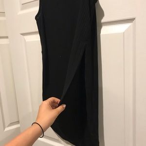 Split Side Sleeveless Sweater